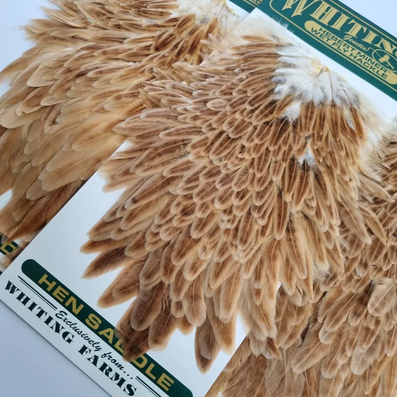 Whiting Hebert Miner Hen Saddle in Medium Ginger-2